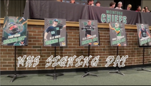 McIntosh hosts second signing day for new committed athletes